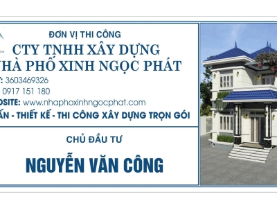 DỰ ÁN PHỐI CẢNH NHÀ PHỐ " MR.CÔNG "