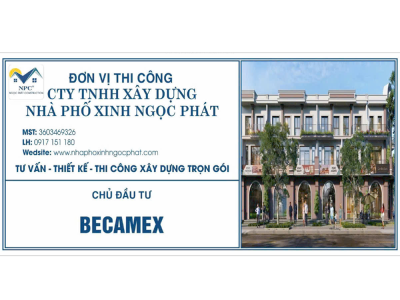 DỰ ÁN PHỐI CẢNH CÔNG TRÌNH BECAMEX